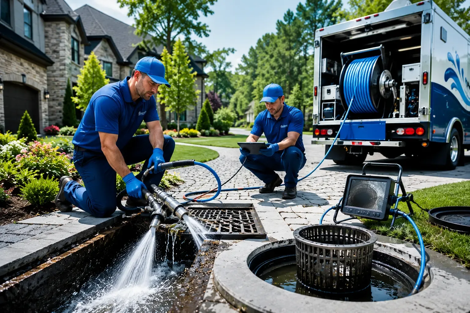 Local outdoor drain cleaning professionals in Newburg, PA